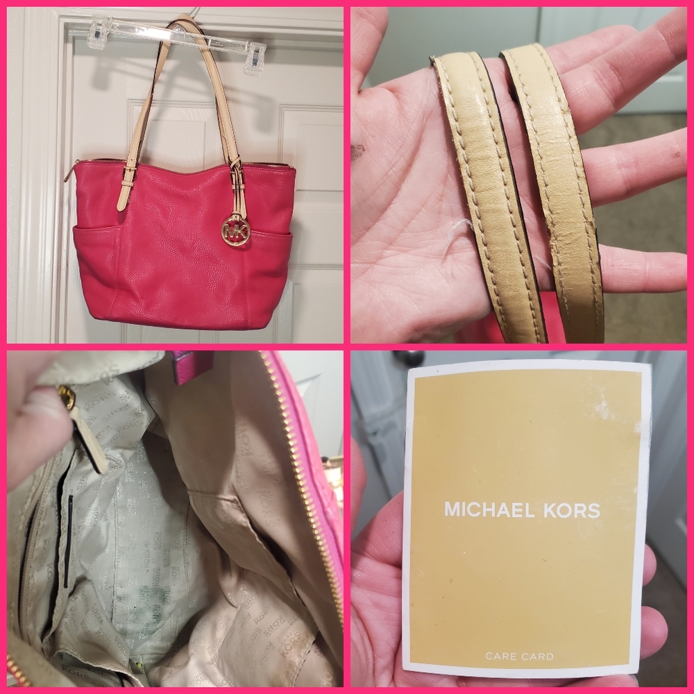SOLD. Pink Michael Kors purse